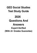 GED Social Studies Study Guide &vert; Practice Test & Complete Exam Review PDF