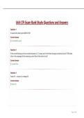 IAAI CFI Exam Bank Study Questions and Answers