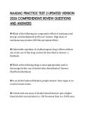 NAADAC PRACTICE TEST 2 UPDATED VERSION 2026 QUESTIONS AND ANSWERS COMPLETE STUDY SET