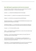 Bio 100 Exam1 questions and correct answers 