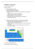 algemene chemie samenvatting &lpar;C003963&rpar; - BA1 - sem 1