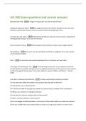 LES 305 Exam questions and correct answers  Blanchard and Peale - Is it legal&quest; Is it balanced&quest; How does it make me feel&quest;  Categorical Imperative &lpar;Kant&rpar; - One ought only to act such that the principle of one's act could  become a universal law of hu
