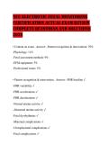NCC ELECTRONIC FETAL MONITORING CERTIFICATION ACTUAL EXAM REVIEW COMPLETE QUESTIONS AND SOLUTIONS 202