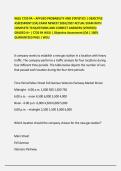 WGU C720 PA &ndash; APPLIED PROBABILITY AND STATISTICS &vert; OBJECTIVE ASSESSMENT &lpar;OA&rpar; EXAM NEWEST 2026&sol;2027 ACTUAL EXAM WITH COMPLETE 70 QUESTIONS AND CORRECT ANSWERS &lpar;VERIFIED&rpar; GRADED A&plus; &vert; C720 PA WGU &vert; Objective Assessment &lpar;OA &vert; 100&percnt; GUARANTEED PASS &vert; WGU