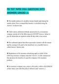PSI TEST PAPER 2026 QUESTIONS WITH ANSWERS GRADED A&plus;