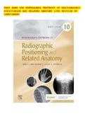 TEST BANK FOR BONTRAGERS TEXTBOOK OF RADIOGRAPHIC POSITIONING AND RELATED ANATOMY 10TH EDITION BY LAMPIGNANO&lowbar;compressed&period;pdf