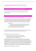 Politiestudies examenvragen