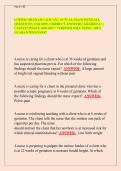 UNITEK OB EXAM 1 &lbrack;CH 3-5&rsqb; &vert; ACTUAL EXAM WITH ALL QUESTIONS AND 100&percnt; CORRECT ANSWERS &vert; GRADED A&plus; &vert; LATEST UPDATE 2026&sol;2027 &vert; VERIFIED SOLUTIONS &vert; 100&percnt; GUARANTEED PASS&excl;&excl;