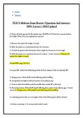 NU673 Midterm Exam Review - Questions And Answers - 100&percnt; Correct - 2026 Updated