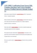 CON 3990V Certification Exam Newest 2026 Complete Questions And Correct Detailed Answers &lpar;Verified Answers&rpar; &vert;Already Graded A&plus;