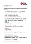 ACLS Advanced Cardiovascular Life Support Exam Version A &lpar;50 questions&rpar;