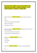 BDOC NSS EXAM 2 NEWEST ACTUAL EXAM COMPLETE 200 QUESTIONS AND CORRECT ANSWERS &lpar;VERIFIED&rpar; &vert; LATEST UPDATE 2026&sol;2027 &vert; GRADED A&plus;&vert; BRAND NEW&period;