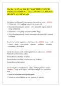 Rio Bio 156 EXAM 1 QUESTIONS WITH ANSWERS &lpar;VERIED&rpar; &vert; GRADED A&plus; &vert; LATEST UPDATE 2026&sol;2027 &vert; GRADED A&plus; &vert; 100&percnt; PASS&period;