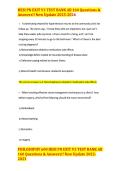 HESI PN EXIT V3 TEST BANK All 160 Questions &  Answers&excl;&excl; New Update 2025-2026