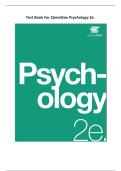OpenStax Psychology 2e &ndash; Complete Test Bank