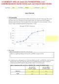  UC BERKLEY  &vert; BIO 1AL 2026 &vert; ALL WEEKS&lpar;WEEK 1-10 &rpar;  &vert; COMPREHENSIVE BANK WITH 100&percnt; ACCURATE SOLUTIONS 
