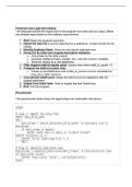WGU D598 &mdash; Task 2 Software Logic Flowchart and Pseudocode &vert; 2026 Update with complete solutions&period;