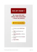 ECE 201 Exam 1 30&plus; &lpar;Latest 2025-2026 Edition&rpar; 100&percnt; Verified Q&A &plus; Answer Key Solutions