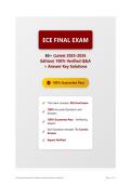 ECE Final Exam 65&plus; &lpar;Latest 2025-2026 Edition&rpar; 100&percnt; Verified Q&A &plus; Answer Key Solutions