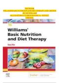 Test Bank For Williams' Basic Nutrition and Diet Therapy 16th Edition By Staci Nix McIntosh 9780323653763 Chapter 1-23 Complete Guide&period;pdf