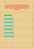 PAYROLL ACCOUNTING 2026 TEST BANK  NEWEST WITH COMPLETE QUESTIONS AND  CORRECT DETAILED ANSWERS&vert; BRAND NEW  VERSION&excl;&excl;&excl;