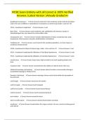 MCBC Exam Entirety with all Correct & 100&percnt; Verified Answers &vert;Latest Version &vert;Already Graded A&plus;
