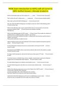MCBC Exam Introduction to HCPCS with all Correct & 100&percnt; Verified Answers &vert;Already Graded A&plus;