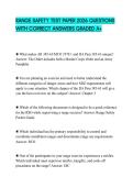 RANGE SAFETY TEST PAPER 2026 QUESTIONS WITH CORRECT ANSWERS GRADED A&plus;