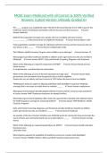 MCBC Exam Medicaid with all Correct & 100&percnt; Verified Answers &vert;Latest Version &vert;Already Graded A&plus;