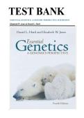 TEST BANK ESSENTIAL GENETICS&colon; A GENOMIC PERSPECTIVE 4TH EDITION Elizabeth W&period; Jones & Daniel L&period; Hartl