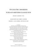 NURS 6670 Midterm Exam Review &ndash; Psychiatric Disorders &vert; 2026&sol;2027 Academic Cycle &vert; Advanced Practice Psychiatric Nursing &vert; 100 Questions and Verified Answers