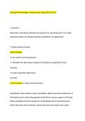 Nursing Pharmacology Cardiovascular Drugs 2026 Exam