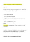 NURSING PHARMACOLOGY ANTI-INFECTIVE DRUGS 2026 EXAM