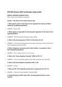 EPA 609 &lpar;Section 609&rpar; Certification Study Guide Syllabus&colon; 2026&sol;2027 Updated Version