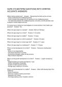 NURS 373 MIDTERM QUESTIONS WITH VERIFIED ACCURATE ANSWERS