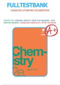 Complete Test Bank for Chemistry&colon; Atoms First 2e &lpar;2nd Edition&comma; OpenStax 2026&rpar; &lpar;Chapters 1&ndash;21&rpar;