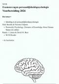 NCOI Persoonlijkheidspsychologie 2025 - Alles in 1&excl;