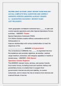 SEJPME-US001-09 EXAM &vert;&vert; MOST RECENT EXAM 2026-2027  ACTUAL COMPLETE REAL QUESTIONS AND CORRECT  ANSWERS &lpar;VERIFIED ANSWERS&rpar; ALREADY GRADED                   A&plus; &vert; GUARANTEED SUCCESS&excl;&excl; &vert; NEWEST EXAM &vert;                     JUST RELEASED&excl;&excl;