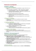 Samenvatting -  Relationele ontwikkeling 2