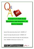 DRYWALL C9 EXAM COMPLETE PACKAGE DEAL