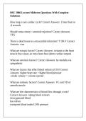BSC 2086 Lecture Midterm Questions With Complete Solutions