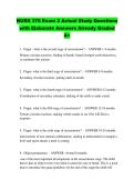 NURS 370 Exam 2 Actual Study Questions  with Elaborate Answers Already Graded A&plus;