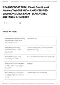 ILEARNTOBOAT FINAL EXAM Questions & Answers Test QUESTIONS AND VERIFIED SOLUTIONS &vert;2026 EXAM &vert; ELABORATED &DETAILED ANSWERS&excl;&excl;