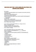 KINE 2P84 UNIT TEST 1 WITH COMPLETE SOLUTIONS 100&percnt; VERIFIED 2026 UPDATE&excl;&excl;