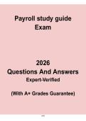 Payroll Study Guide &vert; Complete Payroll Fundamentals & Certification Exam Prep PDF