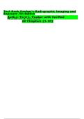 Test Bank Fauber&rsquo;s Radiographic Imaging and Exposure 7th Edition Terri L&period; Fauber 2026 Complete Chapters 1&ndash;10 Verified Questions & Answers