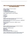 NURS 1142 EXAM STUDY SET WITH COMPLETE SOLUTIONS 100&percnt; VERIFIED 2026-2027&excl;&excl;
