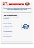 NUR 160 Final Exam &ndash; Hondros College &vert; Comprehensive Study Guide with Rationales & Key Concepts &lpar;2026&sol;2027 Updated Edition&rpar;