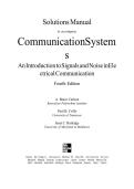 Communication Systems &lpar;4th Ed&period;&rpar; Carlson &ndash; Complete Solutions Manual