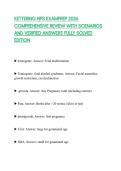 KETTERING NPS EXAMPREP 2026 COMPREHENSIVE REVIEW WITH SCENARIOS AND VERIFIED ANSWERS FULLY SOLVED EDITION